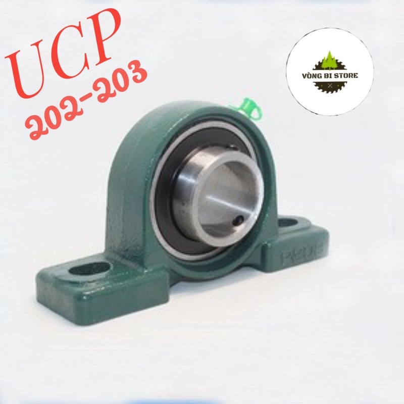 [ Giá sốc ] Gối Đỡ Vòng Bi Ucp202 (Ø15mm), Ucp203 (Ø17mm)