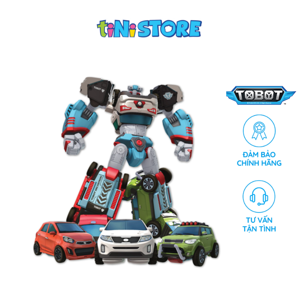 Đồ chơi TOBOT MINI DELTATRON 301058