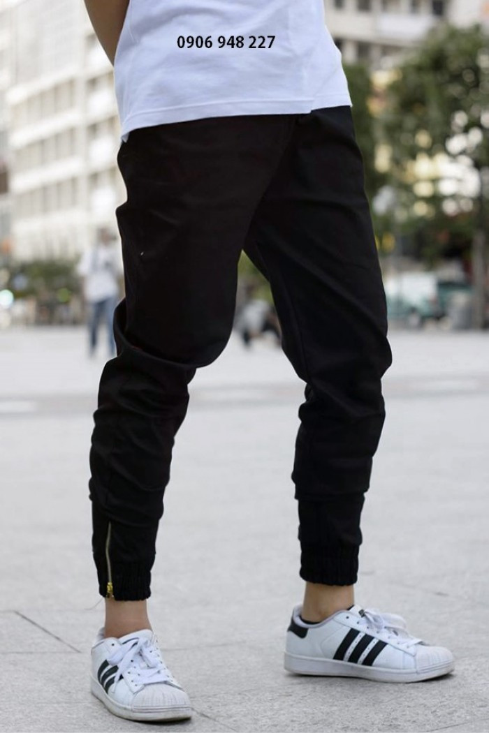 QUẦN JOCGER NỮ NAM quần kaki quần ống bó quần khóa chân quần giá rẻ - có cả size nam khách nhé, đủ màu đủ size S0