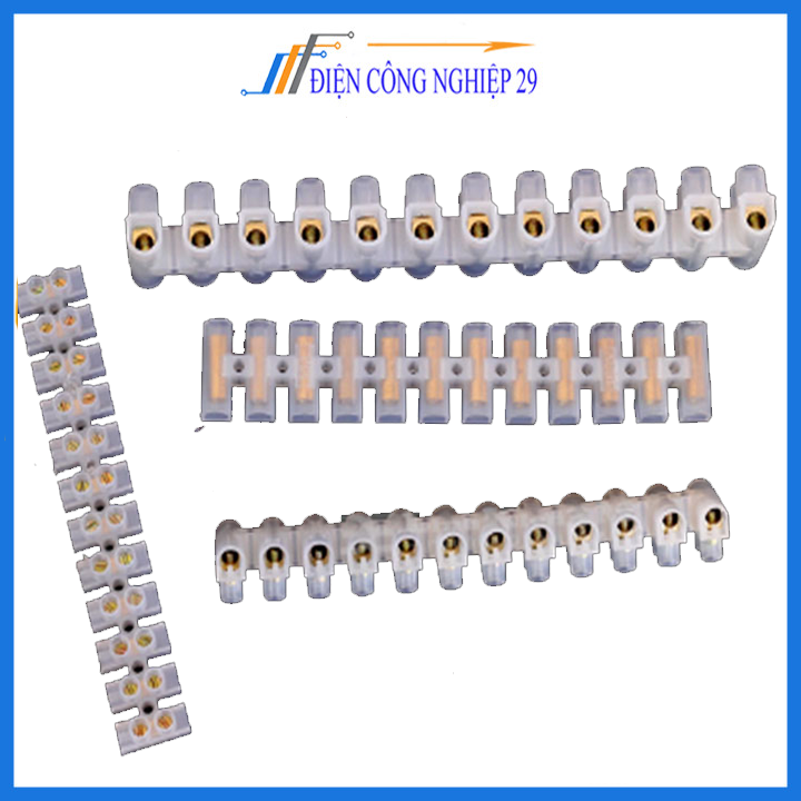 Thanh Cầu Nối Điện EKIT 6A 10A 15A 30A 60A (1Thanh 12 Cầu Đấu)