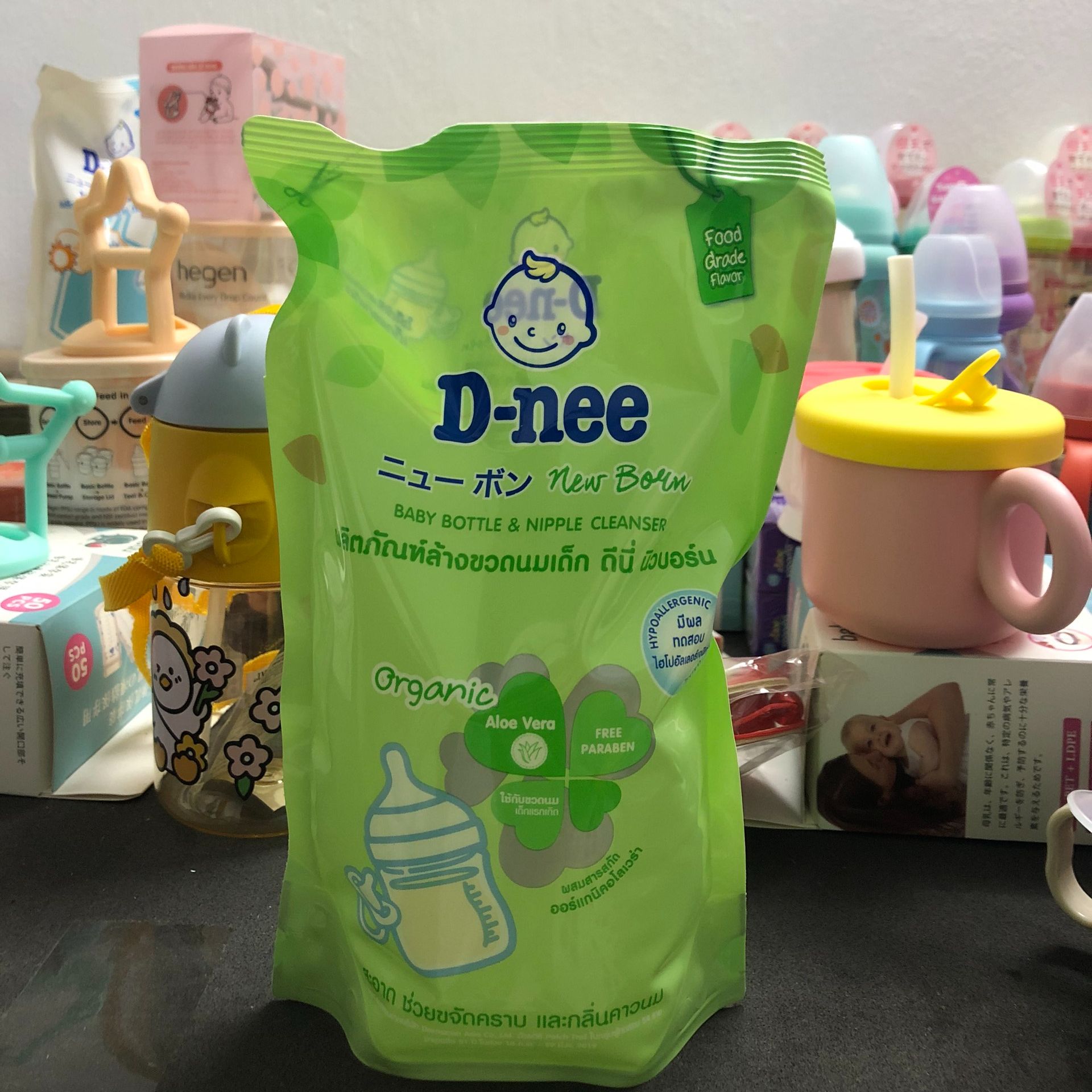 Nước rửa bình sữa dnee nhập khẩu Thái Lan , mẫu mới nhất