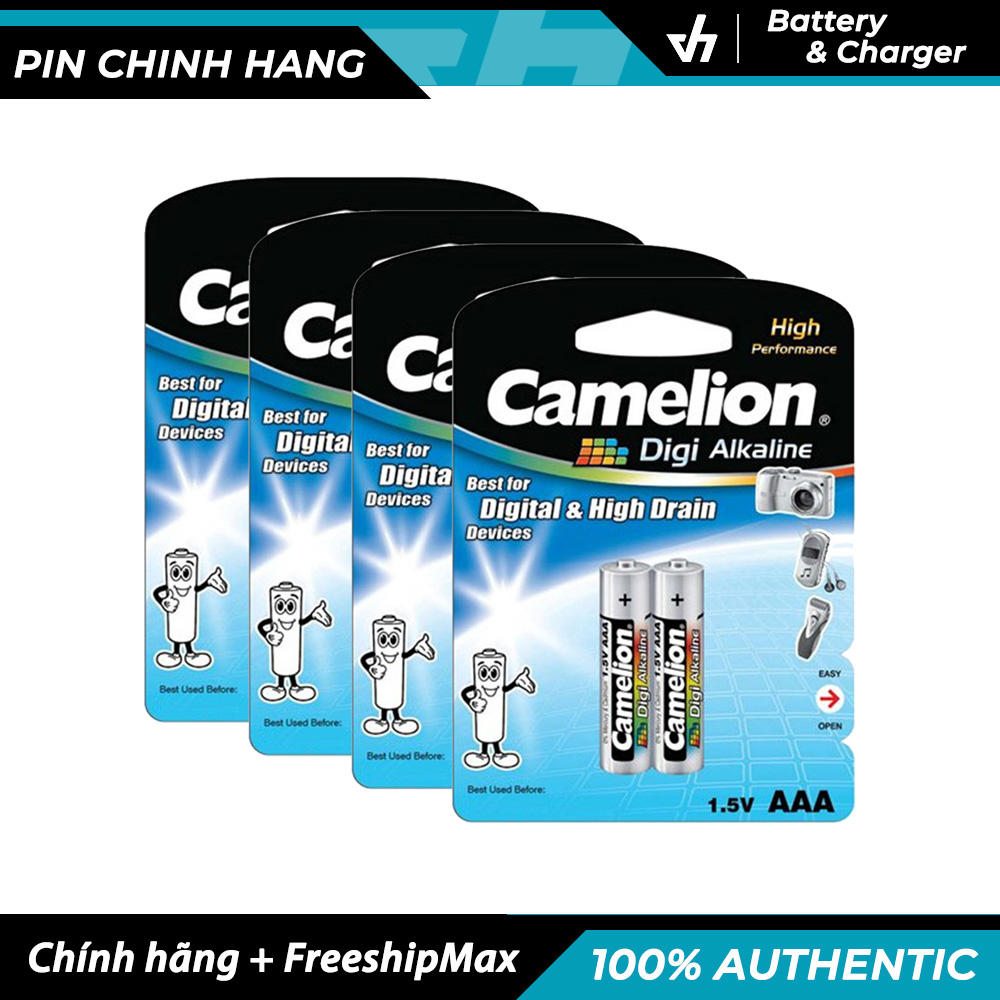 Bộ 2 pin AAA Camelion Alkaline Digi