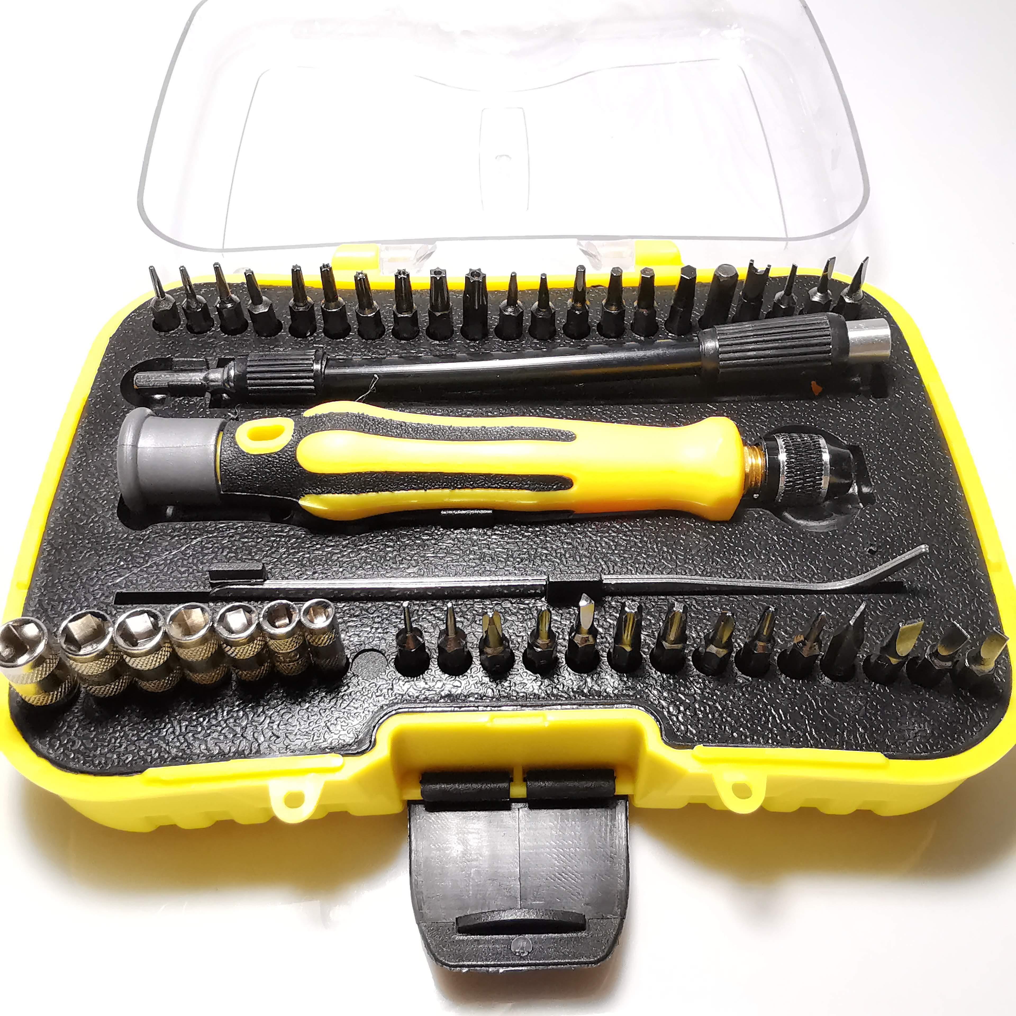 BỘ TUA VÍT ĐA NĂNG 45 IN 1, BỘ VÍT THÁO MỞ ĐIỆN THOẠI, LAPTOP, ĐỒNG HỒ