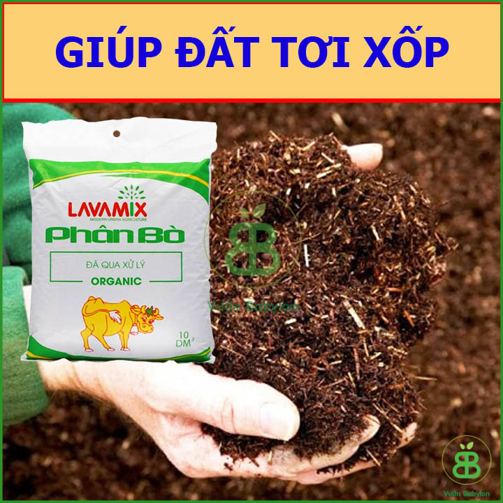 Phân Bò Lavamix  Đã Qua Xử Lý - 10dm3