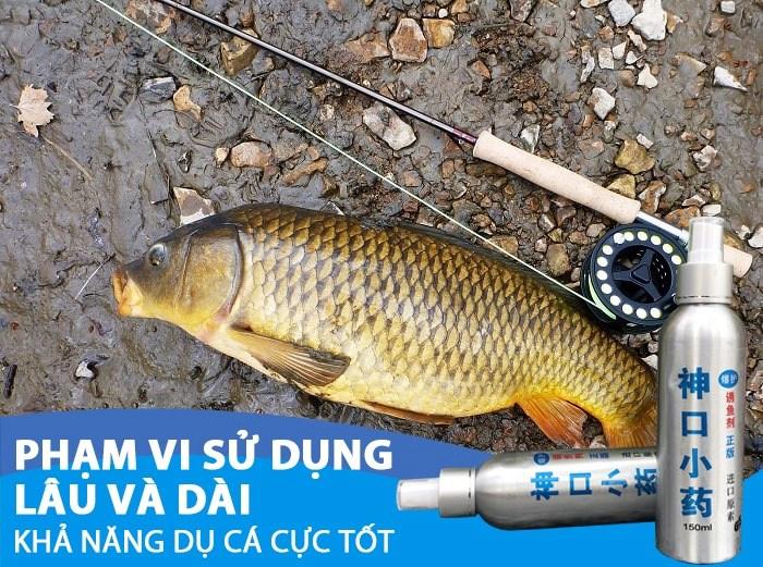 TINH DẦU XỊT DỤ CÁ TRẮM, TRÔI. CHÉP, MÈ...