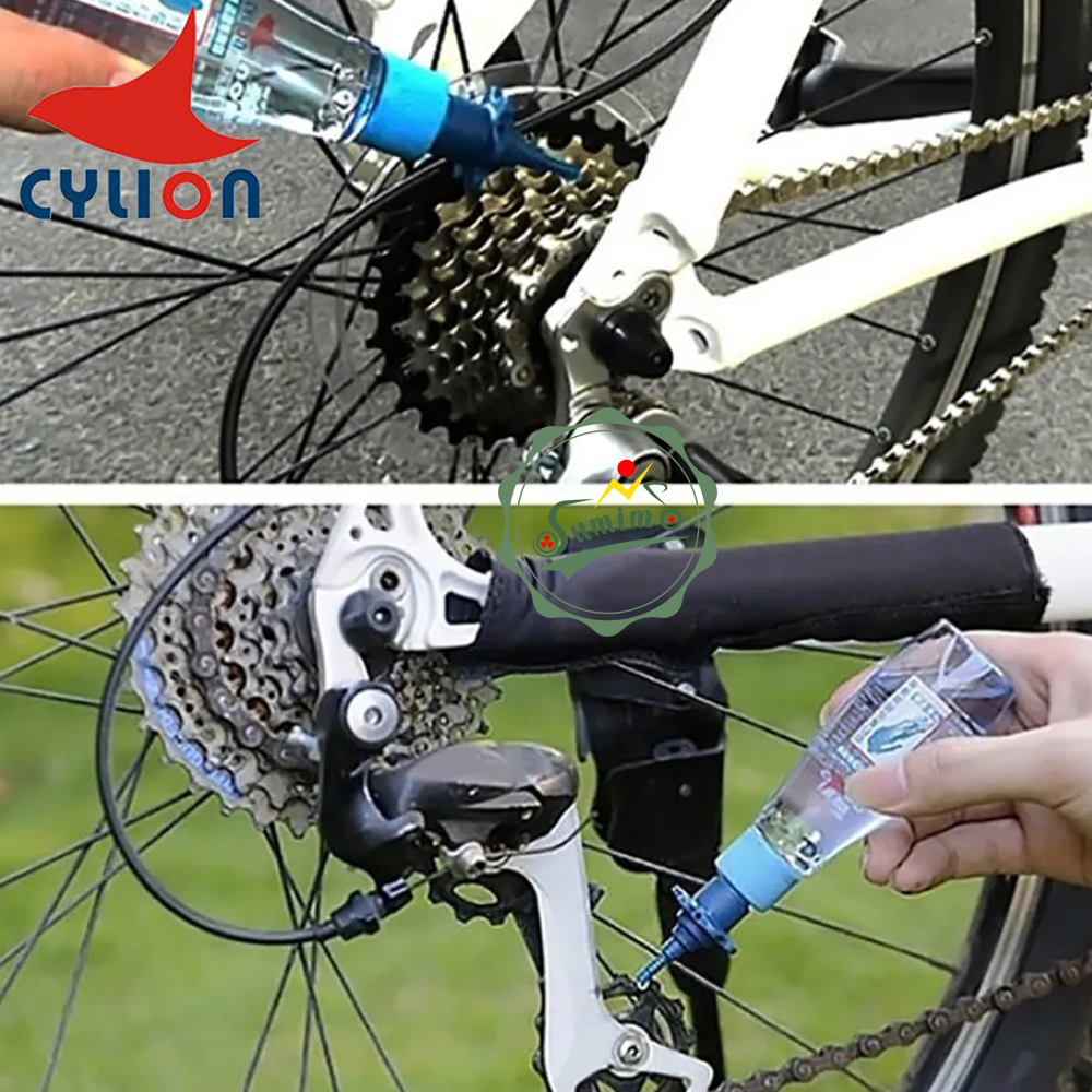 Dầu tra sên xích xe đạp CYLION 60ml kèm khăn lau