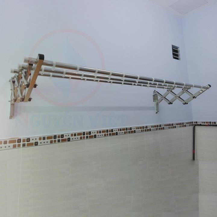 GIÀN PHƠI THÔNG MINH INOX THANH PHƠI DÀI 1.5m