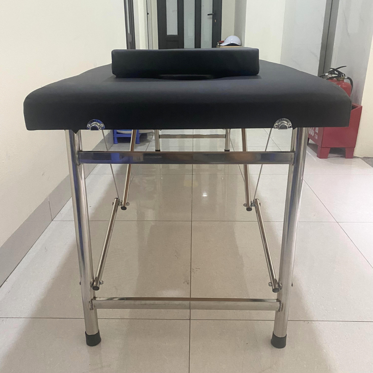 Giường Spa Vali Gấp Chân Inox Nhập Khẩu