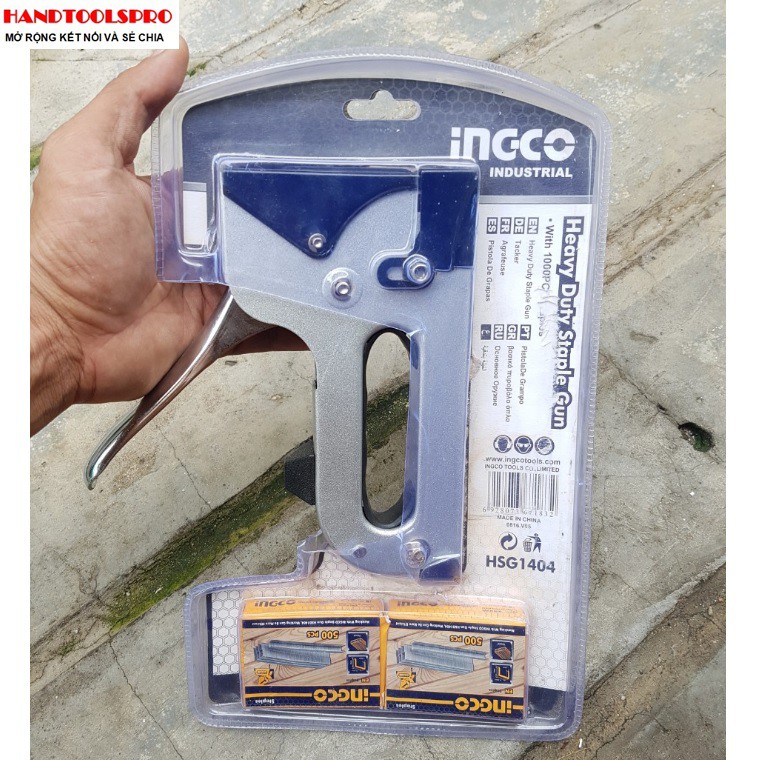 6-14mm Kìm bấm ghim Ingco HSG1404