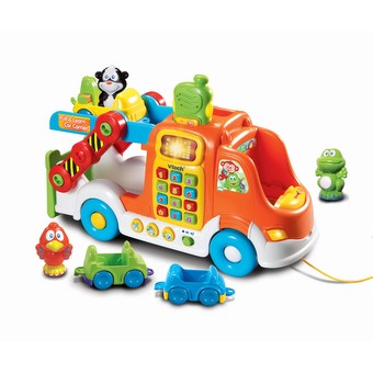Xe tải đồ chơi chở ô tô con thương hiệu vtech