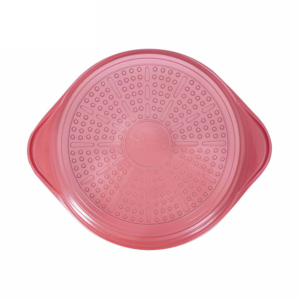 Nồi đá Ecoramic cao cấp phủ 5 lớp chống dính ceramic siêu bền – 22 cm