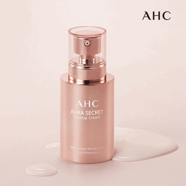 Kem Dưỡng Da Trắng Hồng Căng Bóng AHC Aura Secret Tone Up Cream 50g