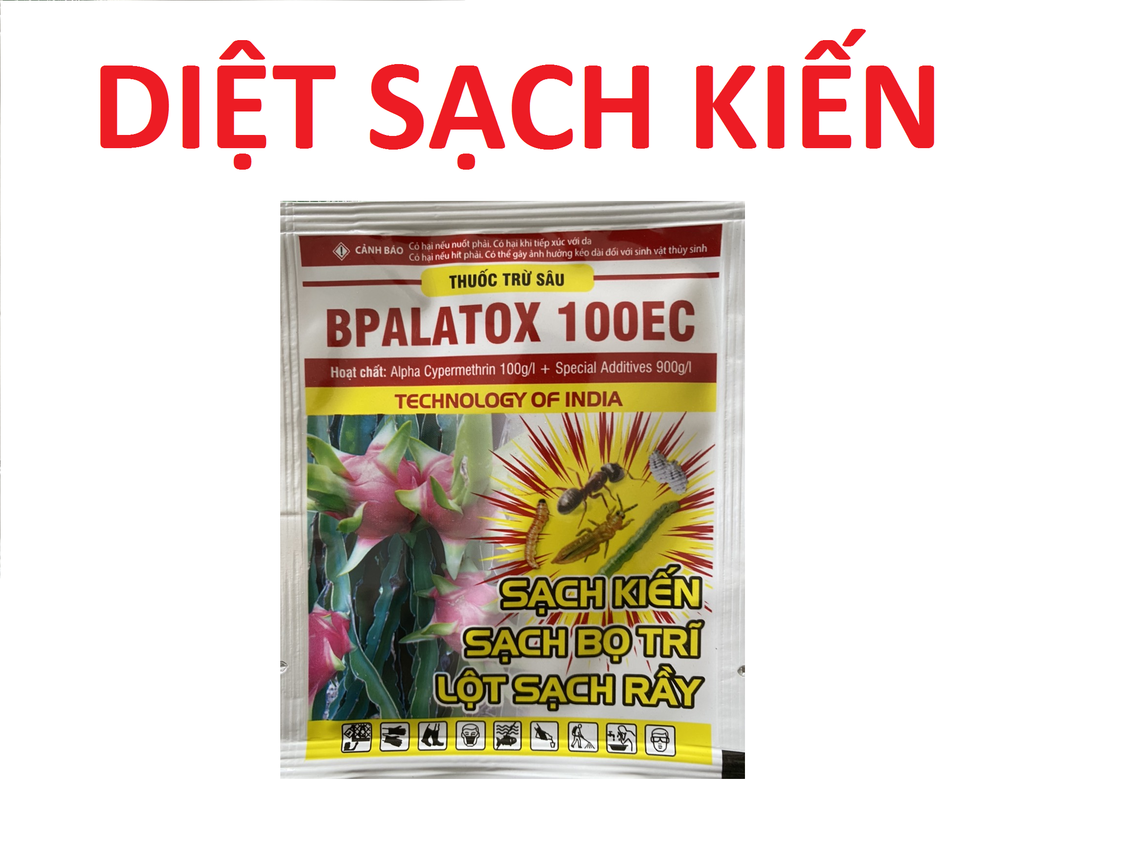 50 gói trừ kiến bpbantox mạnh hơn regent 800wg