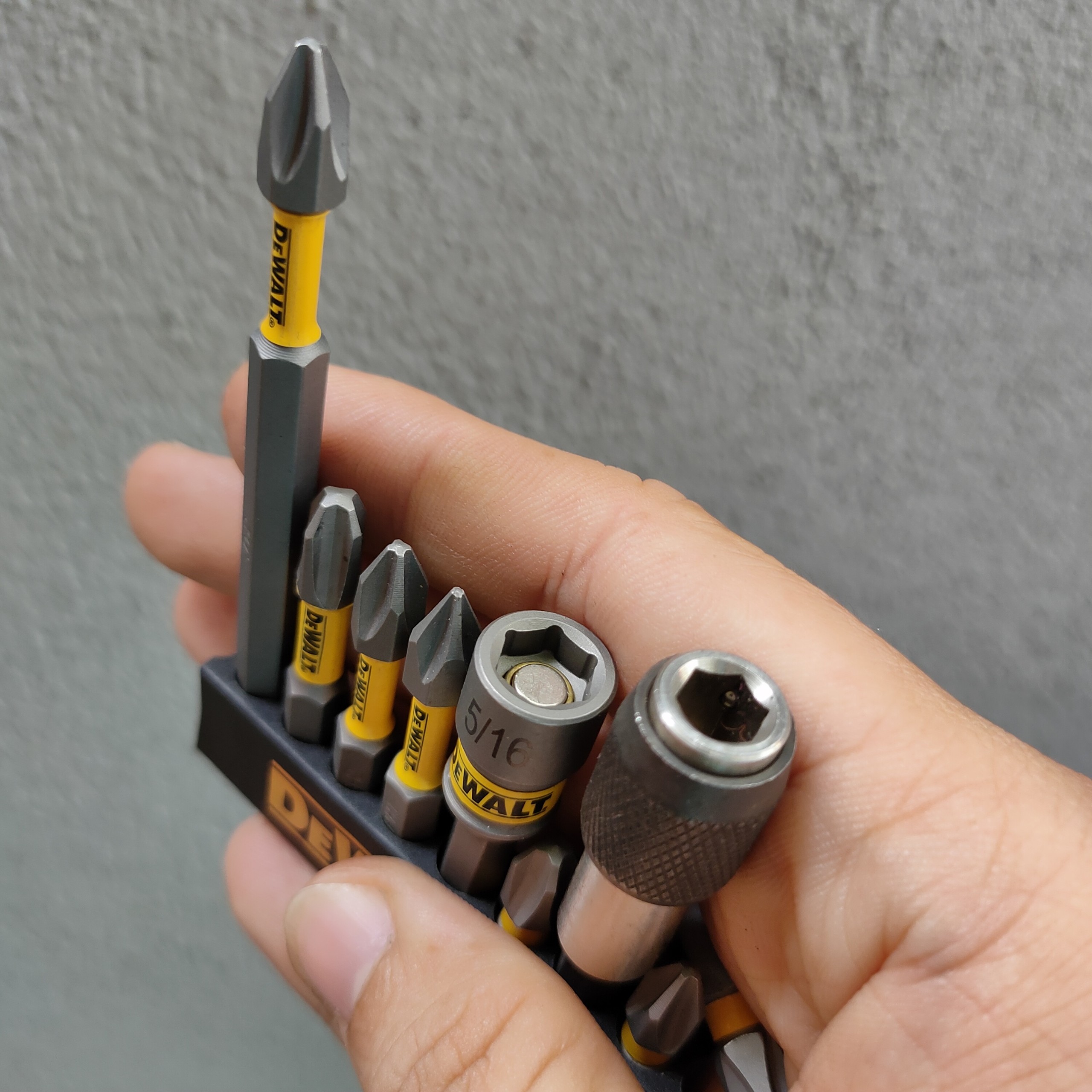 COMBO MŨI VÍT DEWALT - ĐẦU TÔN - ĐẦU NỐI VÍT - DÀI 5cm,9cm