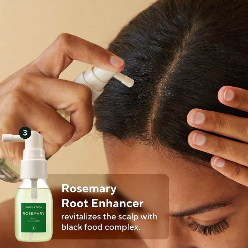[Aromatica] Set 4 món chăm sóc tóc 𝐑𝐨𝐬𝐞𝐦𝐚𝐫𝐲 𝐒𝐜𝐚𝐥𝐩 𝐒𝐜𝐚𝐥𝐢𝐧𝐠 𝐓𝐫𝐢𝐚𝐥 𝐊𝐢𝐭