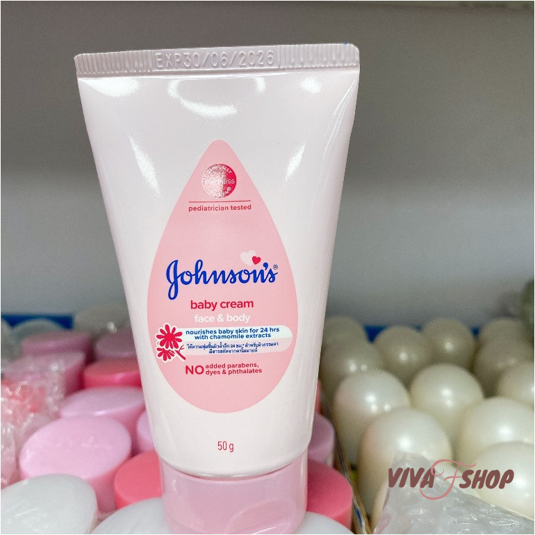 Lotion for baby Johnson baby infant gohnson baby moisturizing cream milk rice cream 50g
