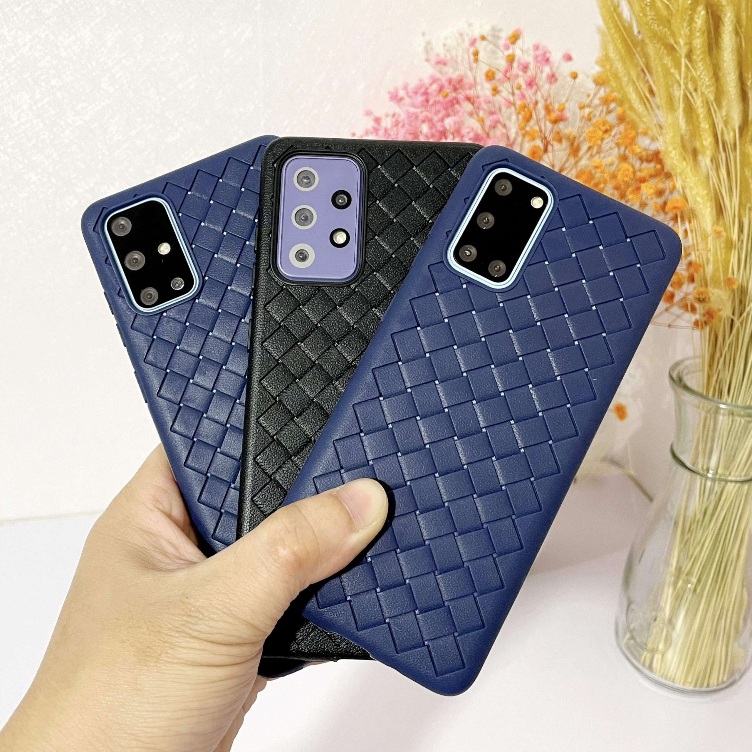 [13] Ốp lưng SAMSUNG dệt lưới gợn sóng thoát khí Note 20 Ultra Note 20 Note 10 Plus Note 10 Note 10 Lite Note 9 Note 8 S21 Ultra S21 Plus S21 S20 Ultra S20 Plus S20 S10 S10 Plus S9 Plus S8 Plus A72 A52 A32 A71 A51 A31