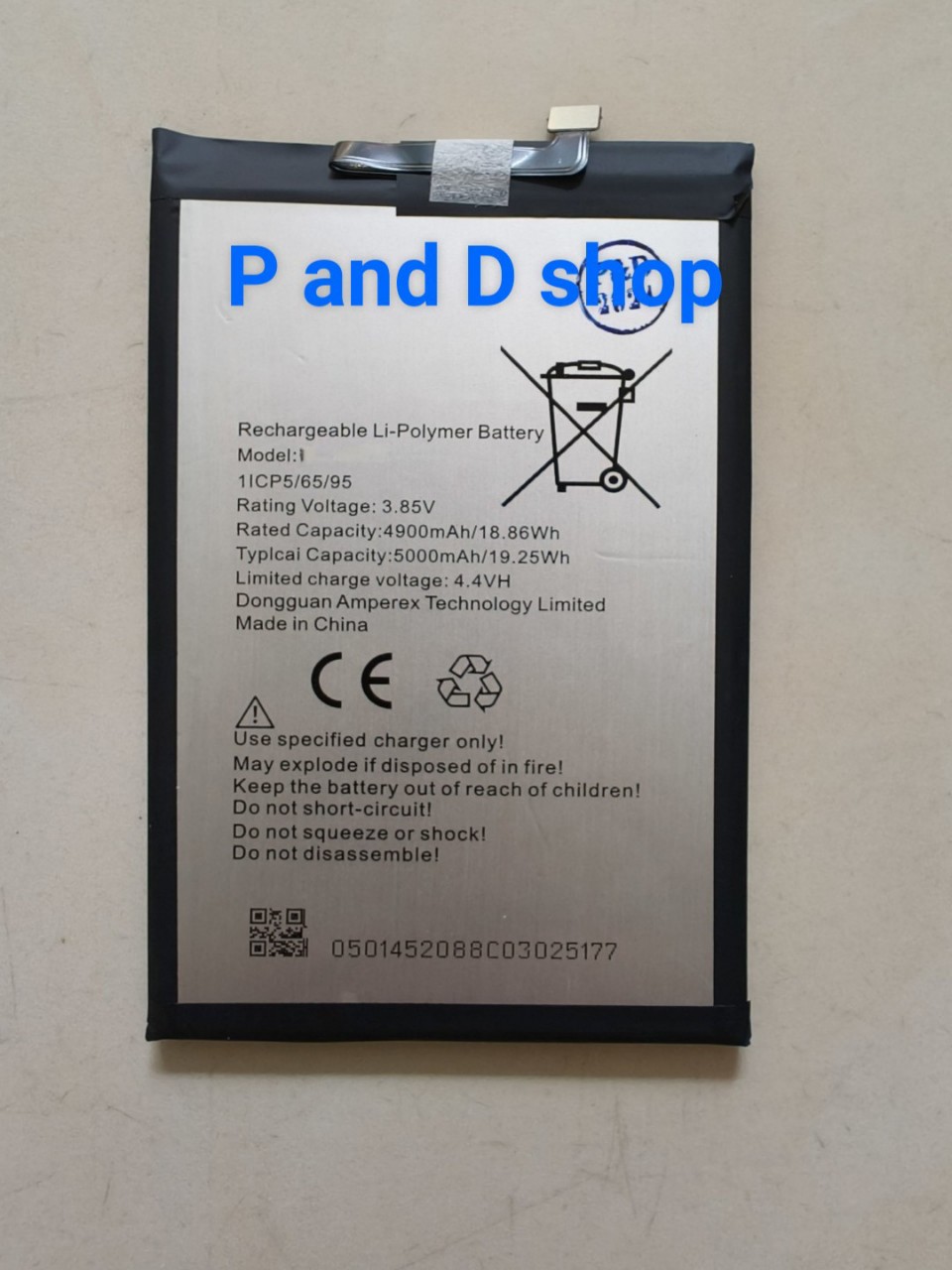 Pin tecno spark 5 air