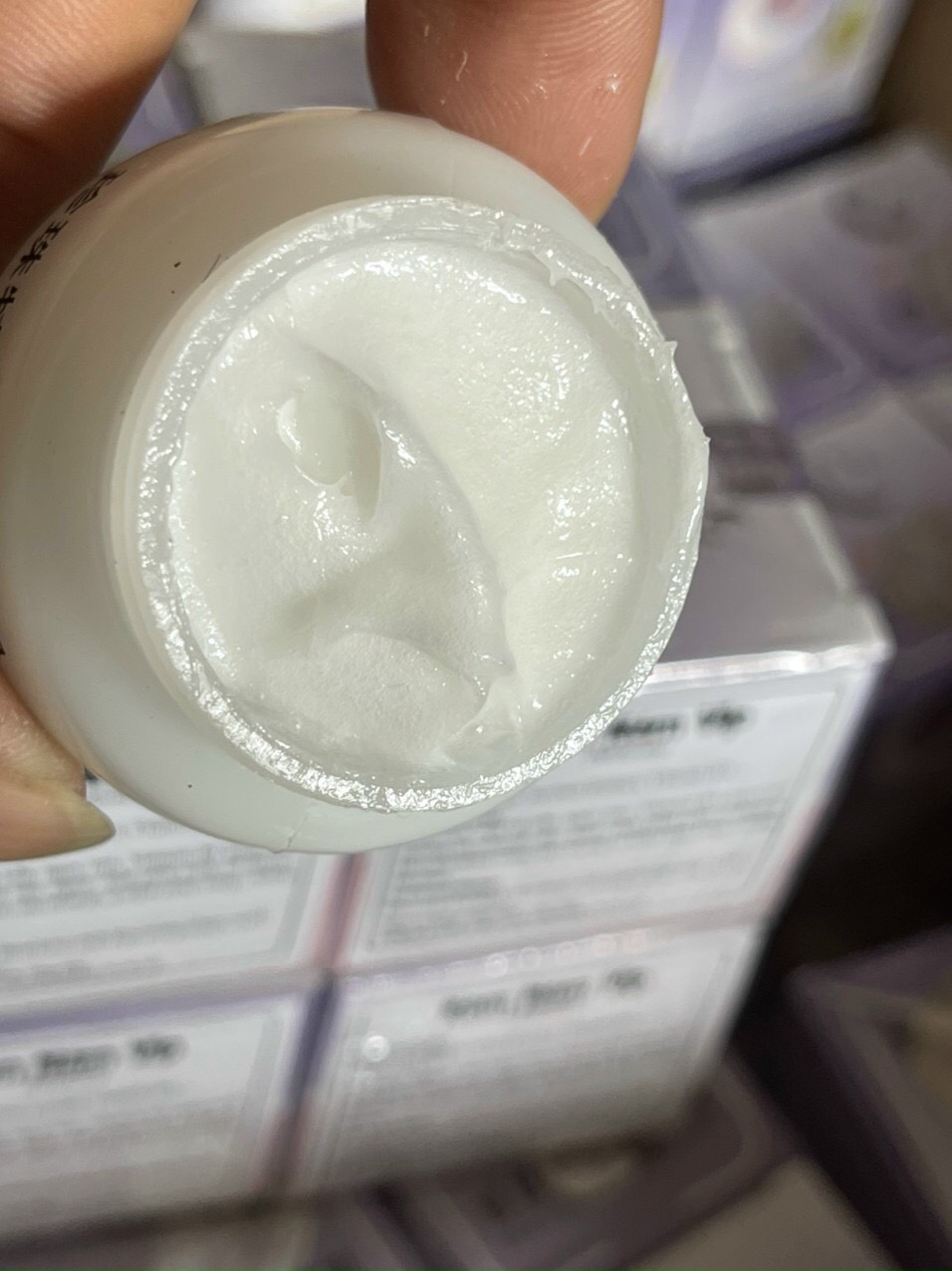 2 hủ Kem trắng da ban đêm