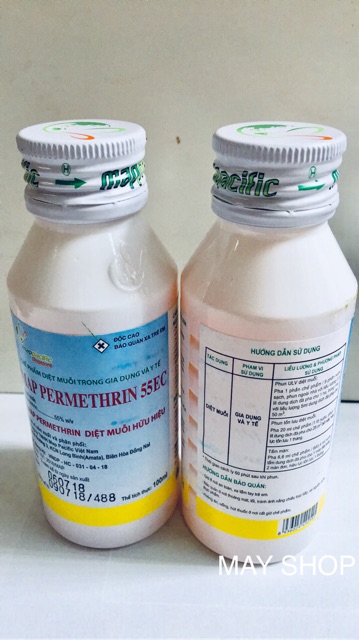 Thuốc Diệt Muỗi Map Permethrin 50Ec Chai 100Ml Hiệu Quả