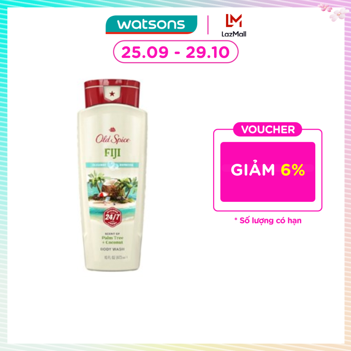 Sữa Tắm Old Spice Fiji 473ml