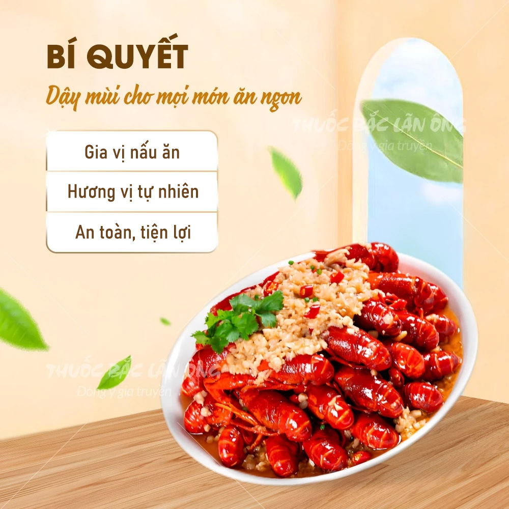 Bột tỏi ta nguyên chất 1kg (Garlic powder, khử mùi tanh, ướp thịt cá thơm ngon)