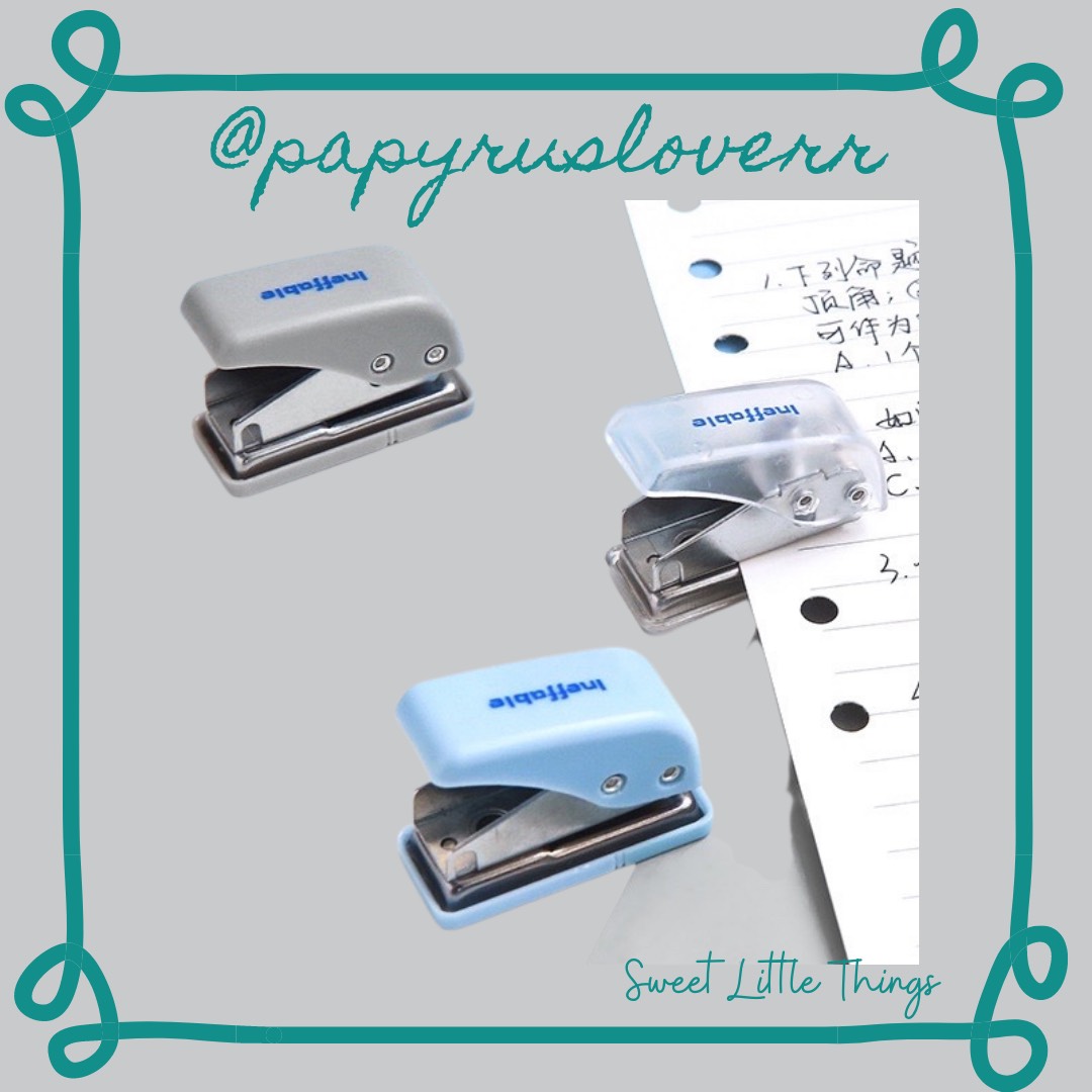 [Papyrus Lover] Dụng cụ dập lỗ giấy tròn cầm tay
