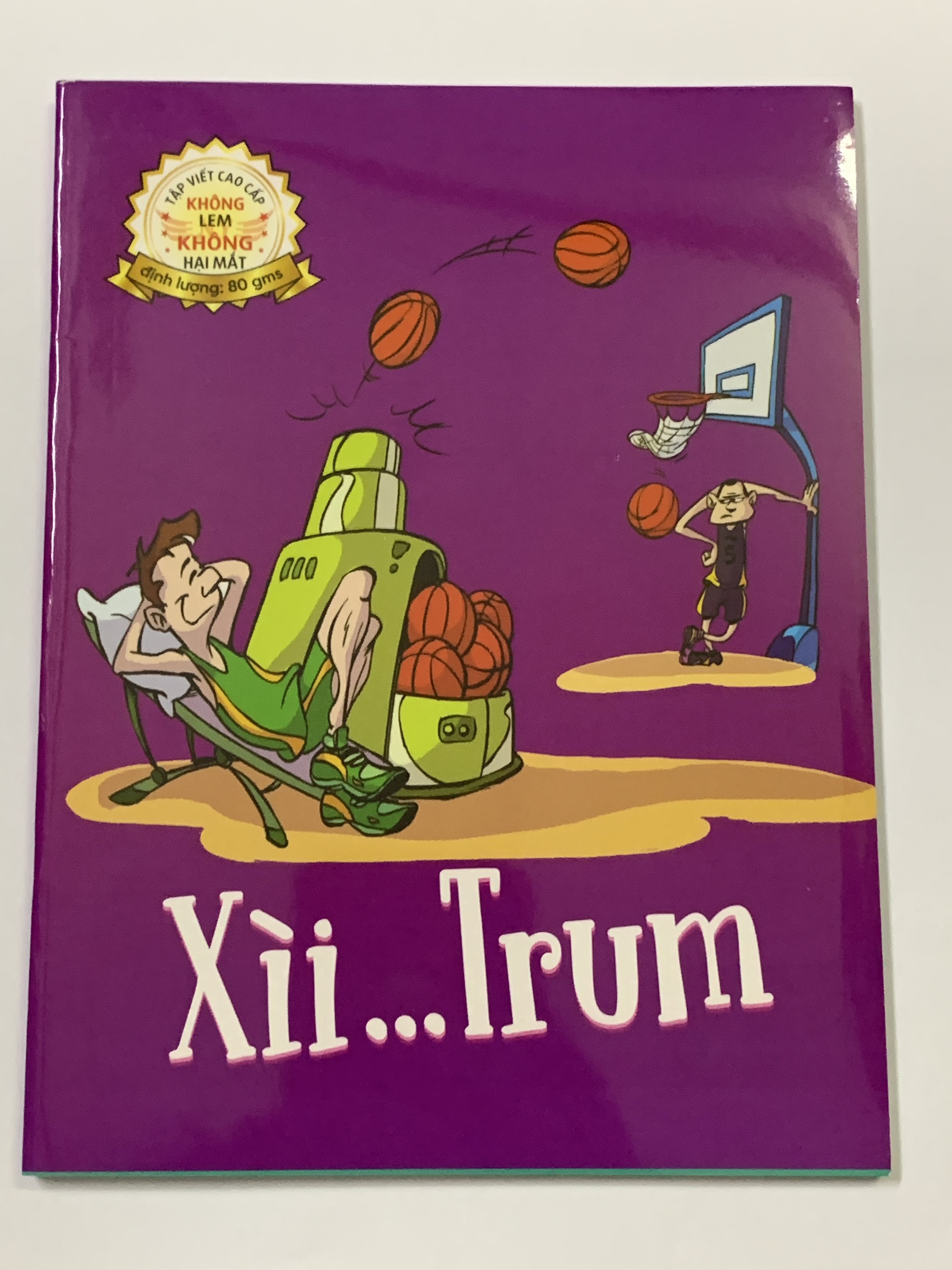 Combo 5 tập vở hs XÌ Trum 96trang 4 ô li