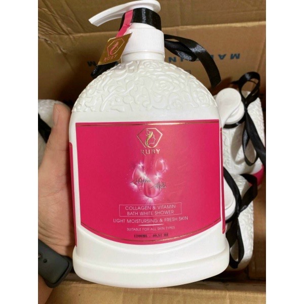 Sữa tắm Ruby hương hoa quyến rủ Thái Lan 1200ml