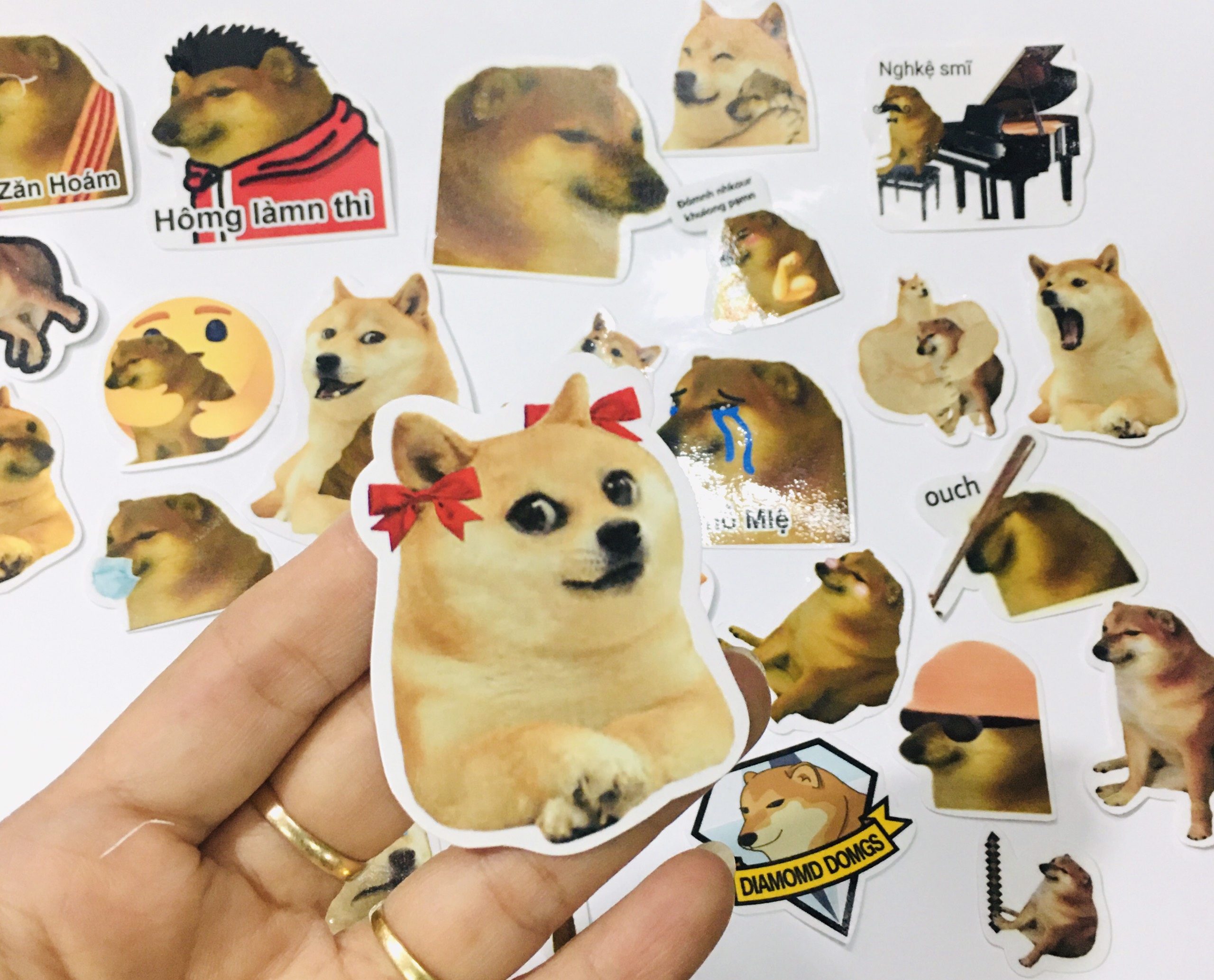 sticker set 20 đến 100 ảnh Cheems