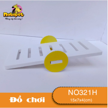 Bập bênh Cúc Áo Đồ choi dành cho Hamster, Sóc cảnh