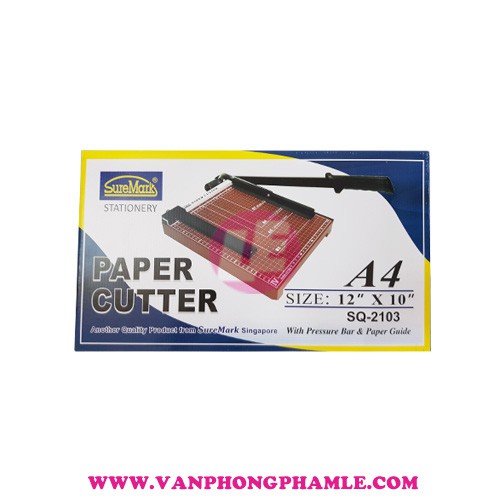 Bàn cắt giấy suremark sq-2103 gỗ