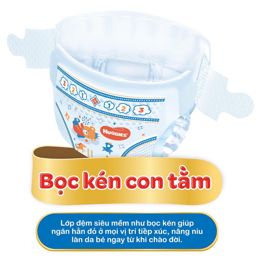 Tã dán sơ sinh Huggies S56