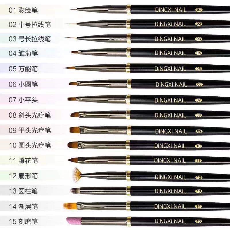 Set cọ Dingxi cao cấp ( chọn mã ib cho shop)