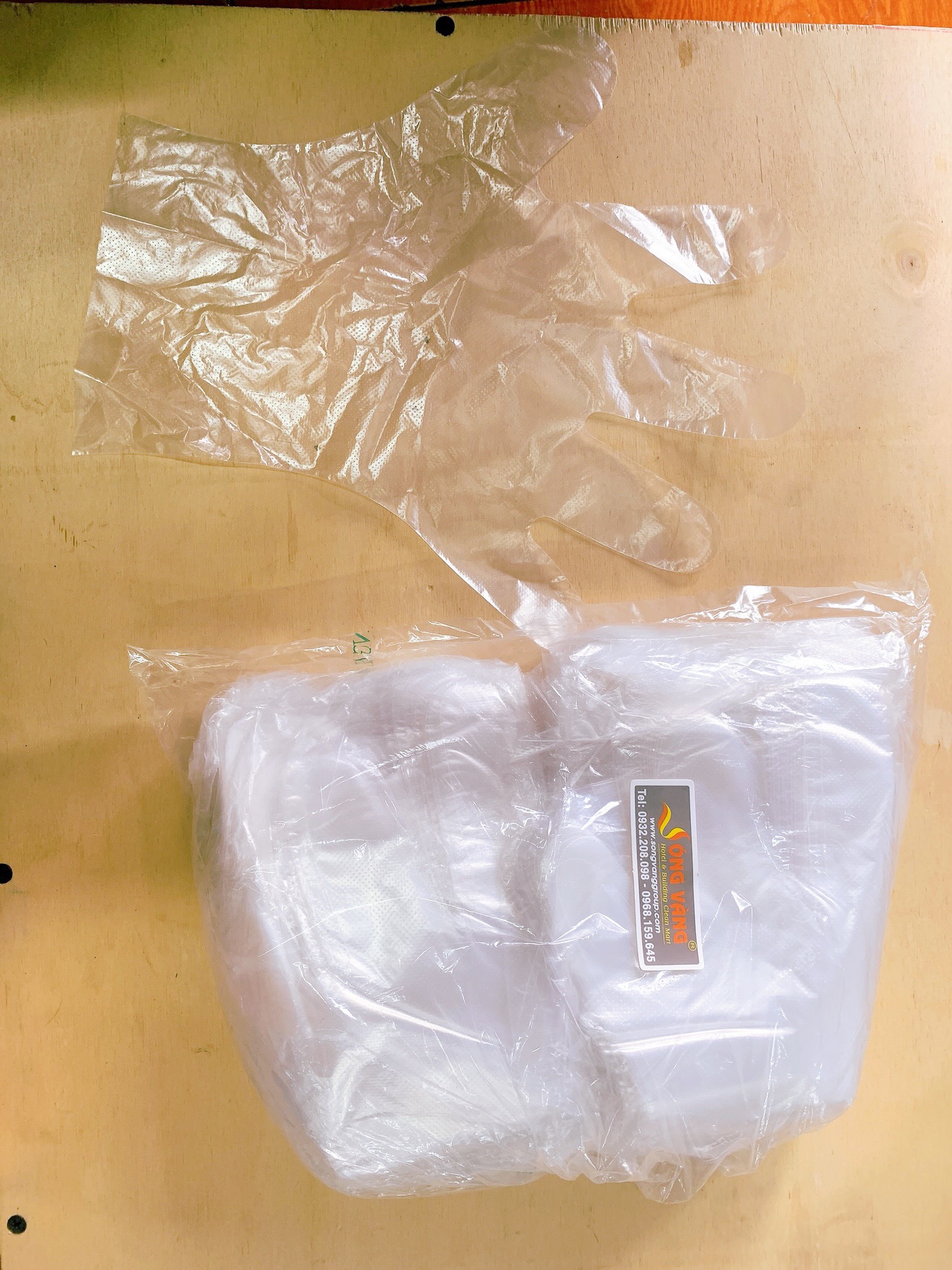 Găng tay nilon dùng 1 lần- 1kg