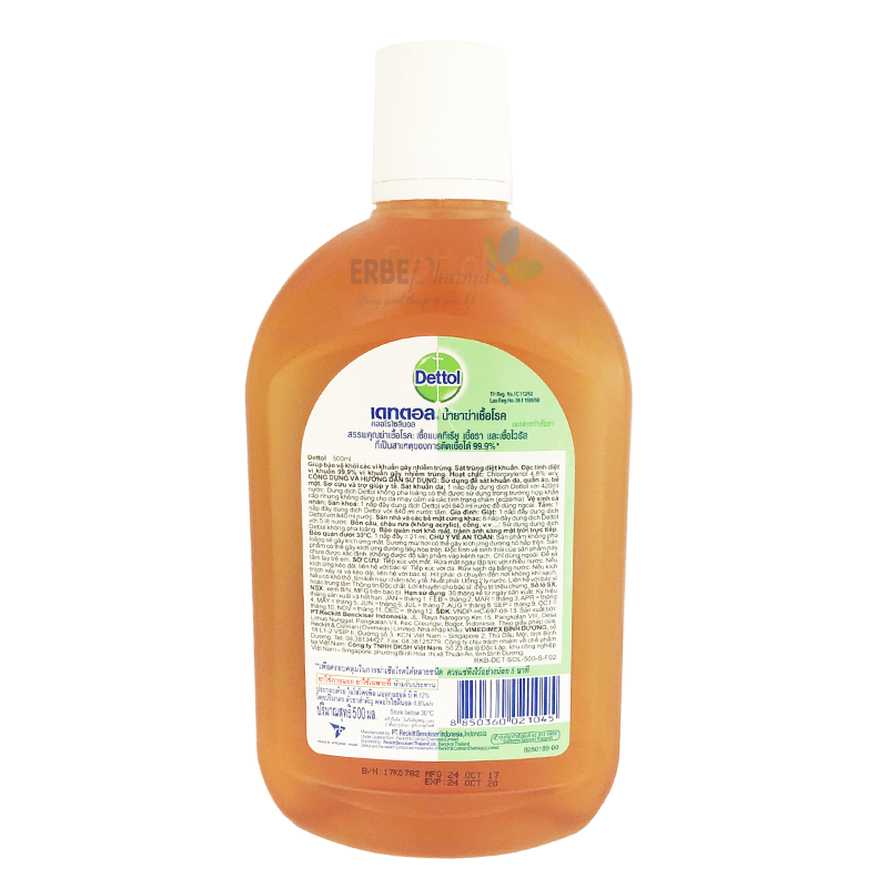 Dung dịch sát khuẩn Dettol chai nhỏ 50ml