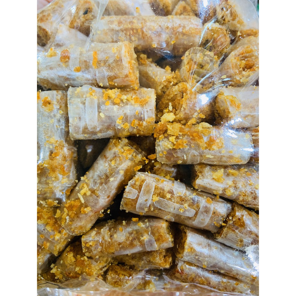(500Gr) Bánh Tráng Ống Tôm Mực
