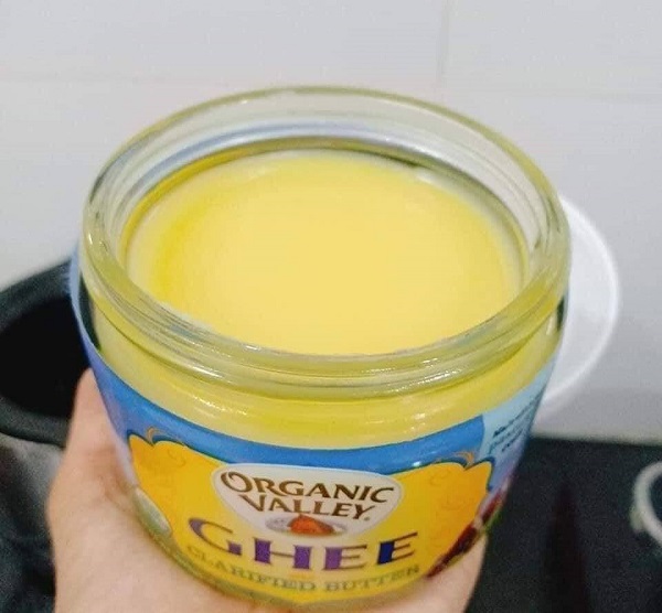 Bơ hữu cơ Ghee Oganic Valley (Hũ 212g)