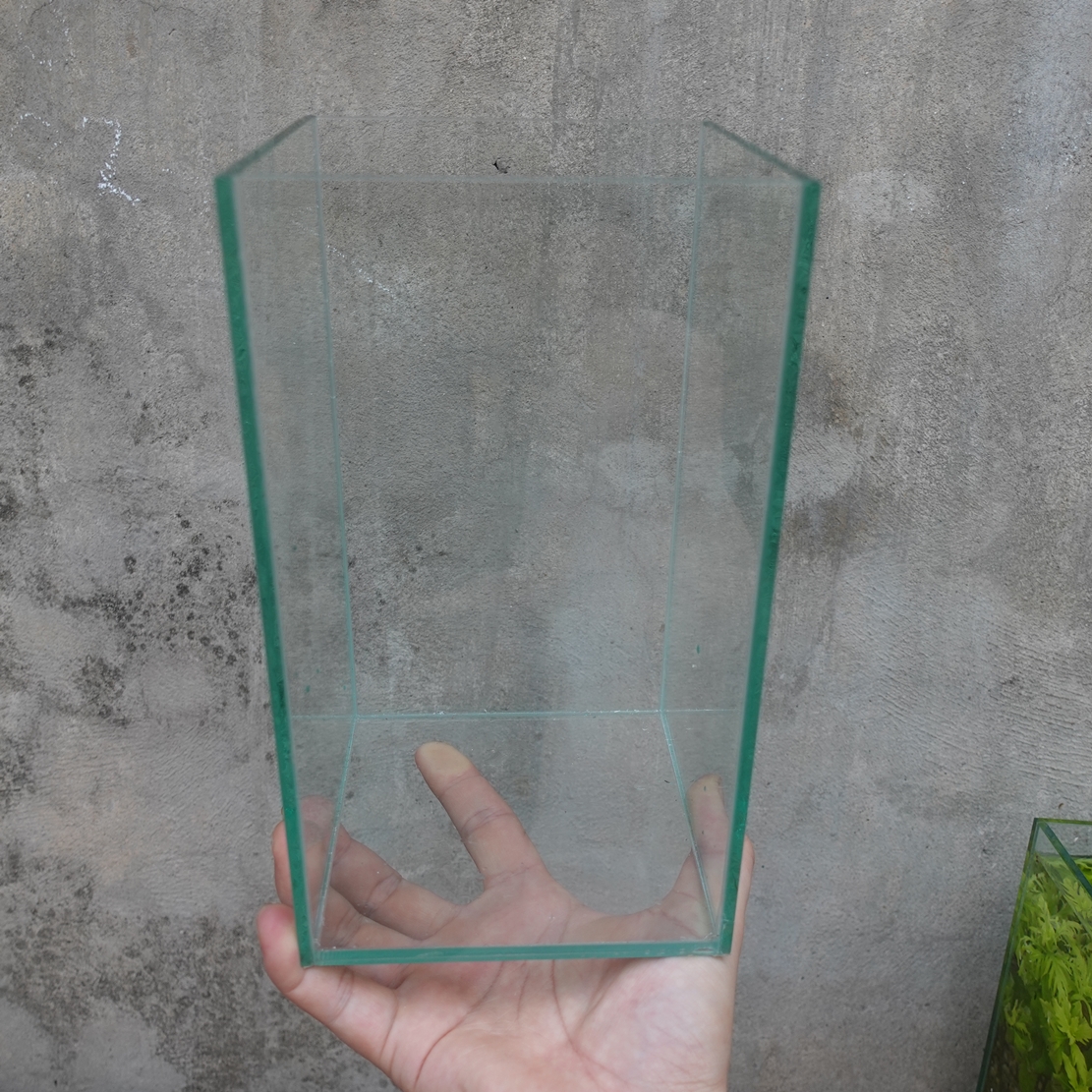 Set bể cá 33 cm úp ngược 7 món (bể 33, bể 13, sỏi nền, máy lọc, 2 ghim, pk rùa, pk tháp cao)