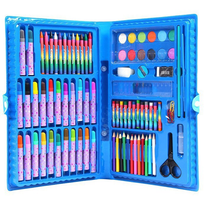 Bộ bút chì màu 86 món cho bé vui học