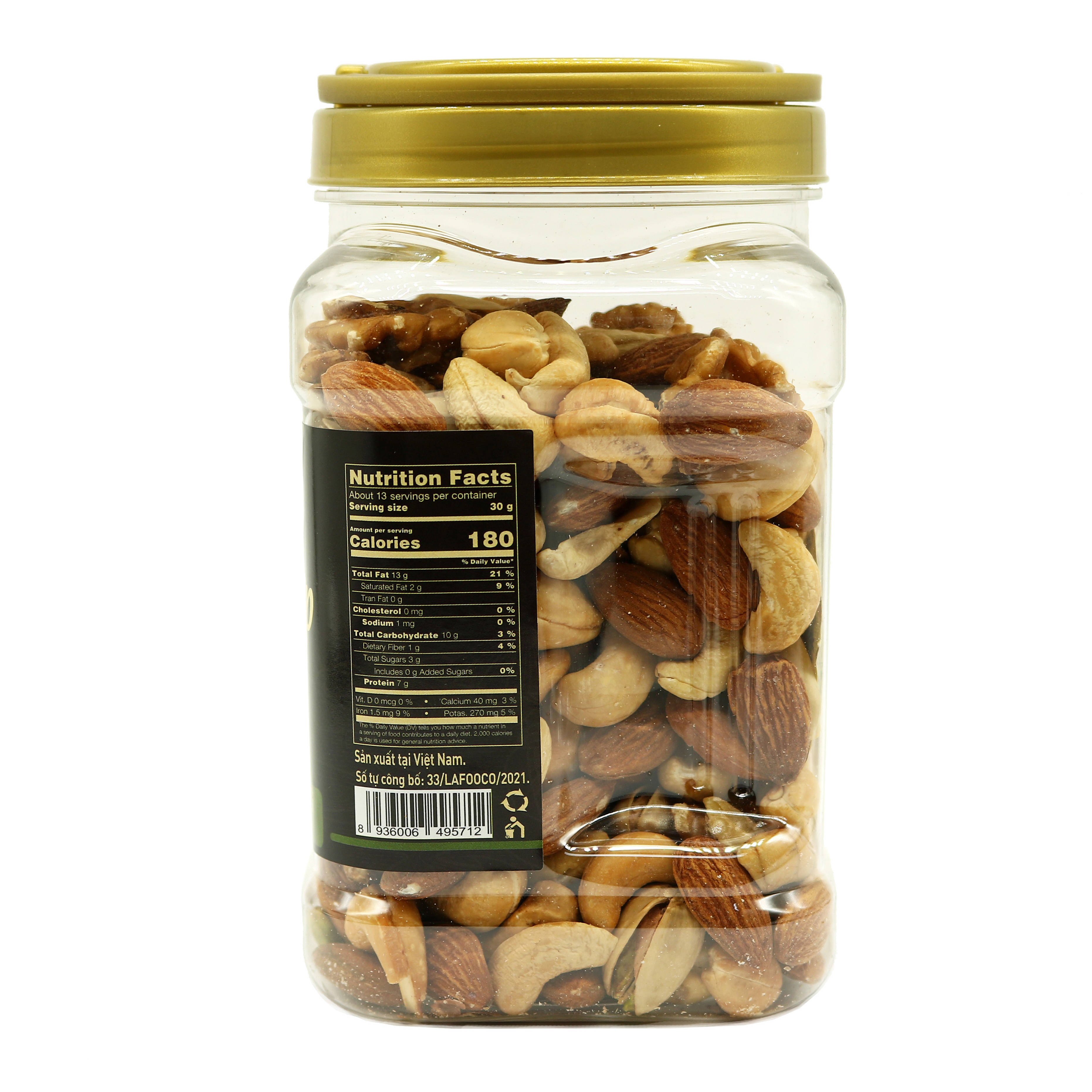 Hạt Hỗn Hợp Không Muối LAFOOCO 400g