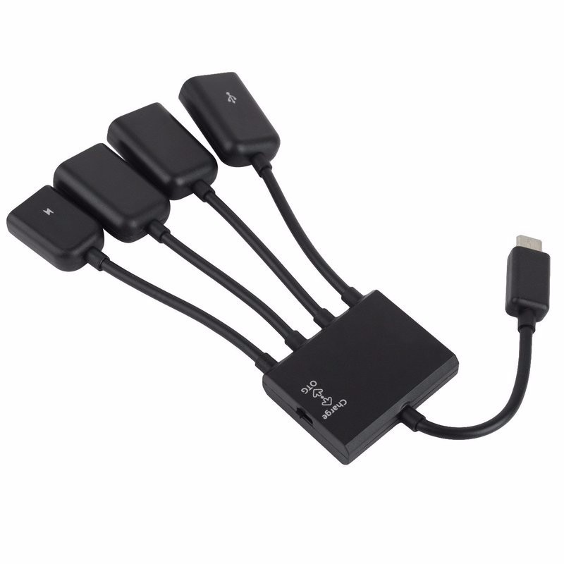 Micro USB Otg 4-Head Otg Cable - 4-Head Otg