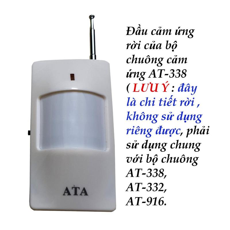 Đầu cảm ứng hồng ngoại của bộ chuông báo khách ATA AT-338 . ( Chi tiết rời không dùng riêng được )