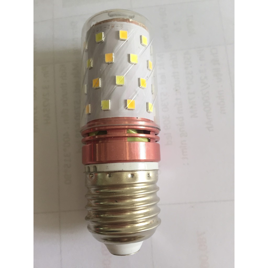Bóng đèn led trái bắp 3 chế độ ánh sáng có đui e14 và e27