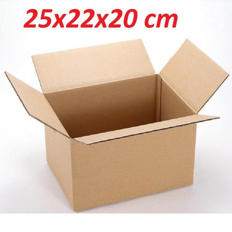 [HCM]Bộ 20 Thùng Carton 25x22x20 cm