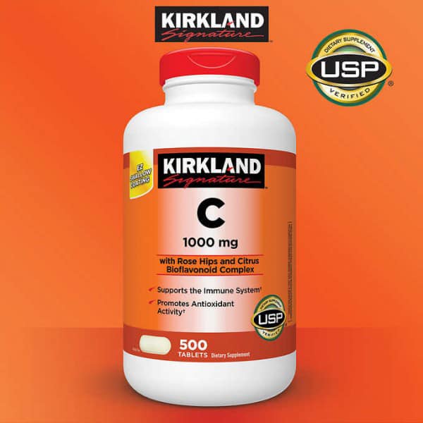 Vitamin C kirland của Mỹ