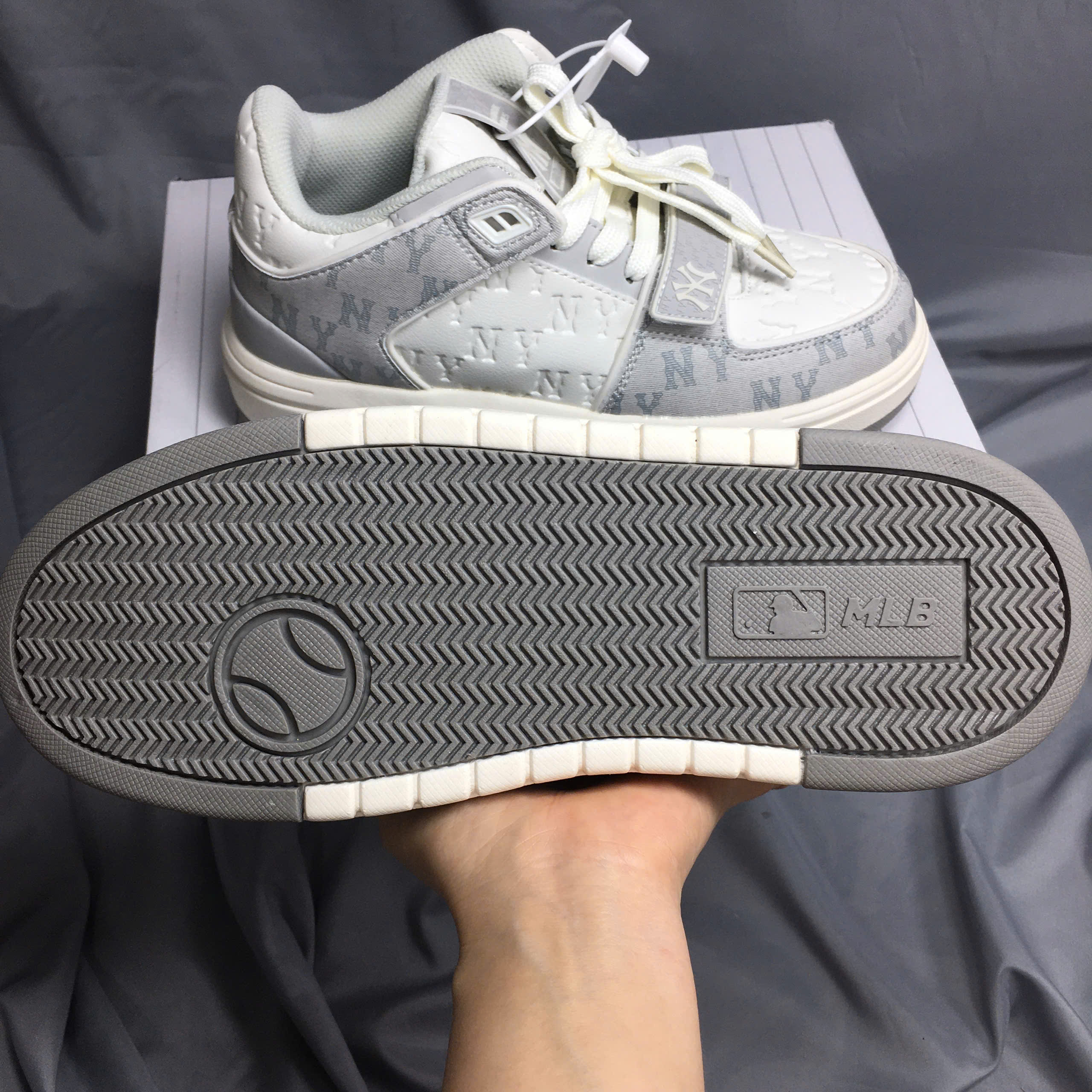 [TẶNG HỘP+ BILL+TẤT] Giày thể thao hàn quốc MLB B boston mới size 36->44