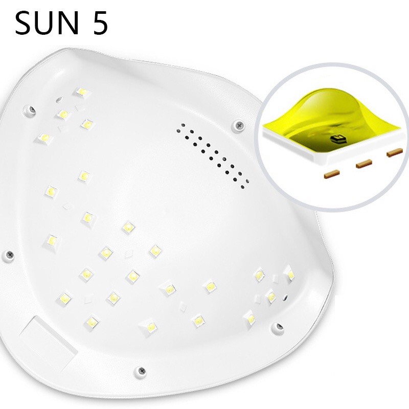 Máy hơ gel sun 5 48W/ UV/LED Có Bảo Hành