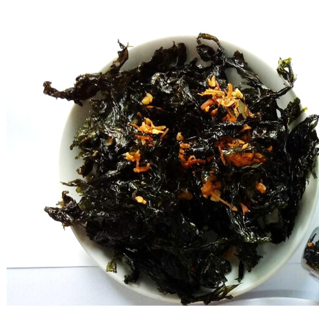 [HCM]500gr rong biển cháy tỏi mè