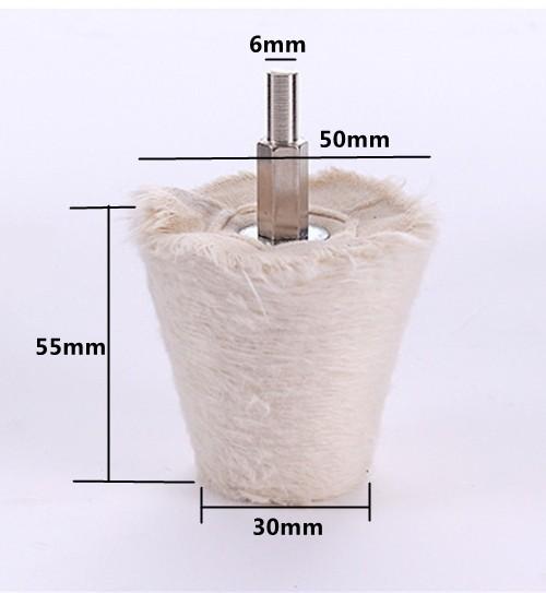[HCM]Vải bông đánh bóng hình nón 50mm